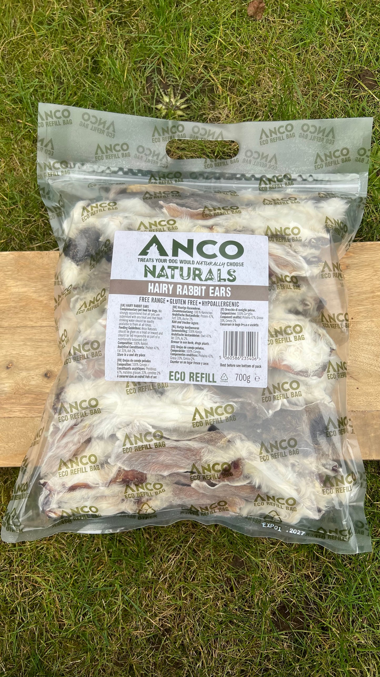 Rabbit ears 700g bag