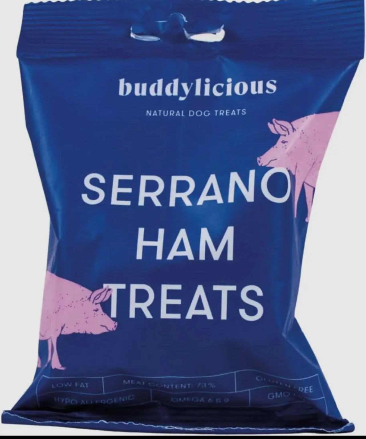 Buddylicious treats 73% meat