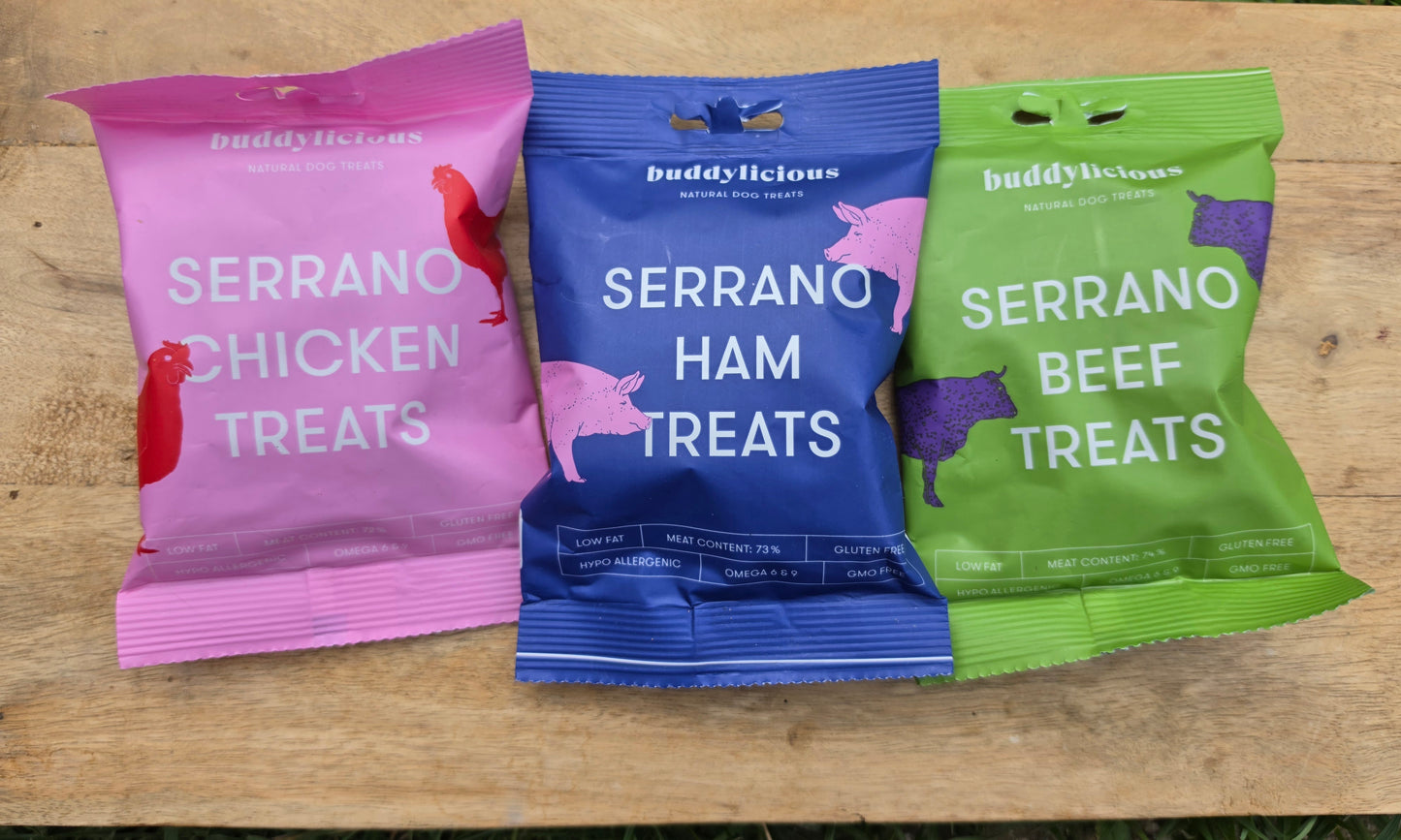Buddylicious treats 73% meat