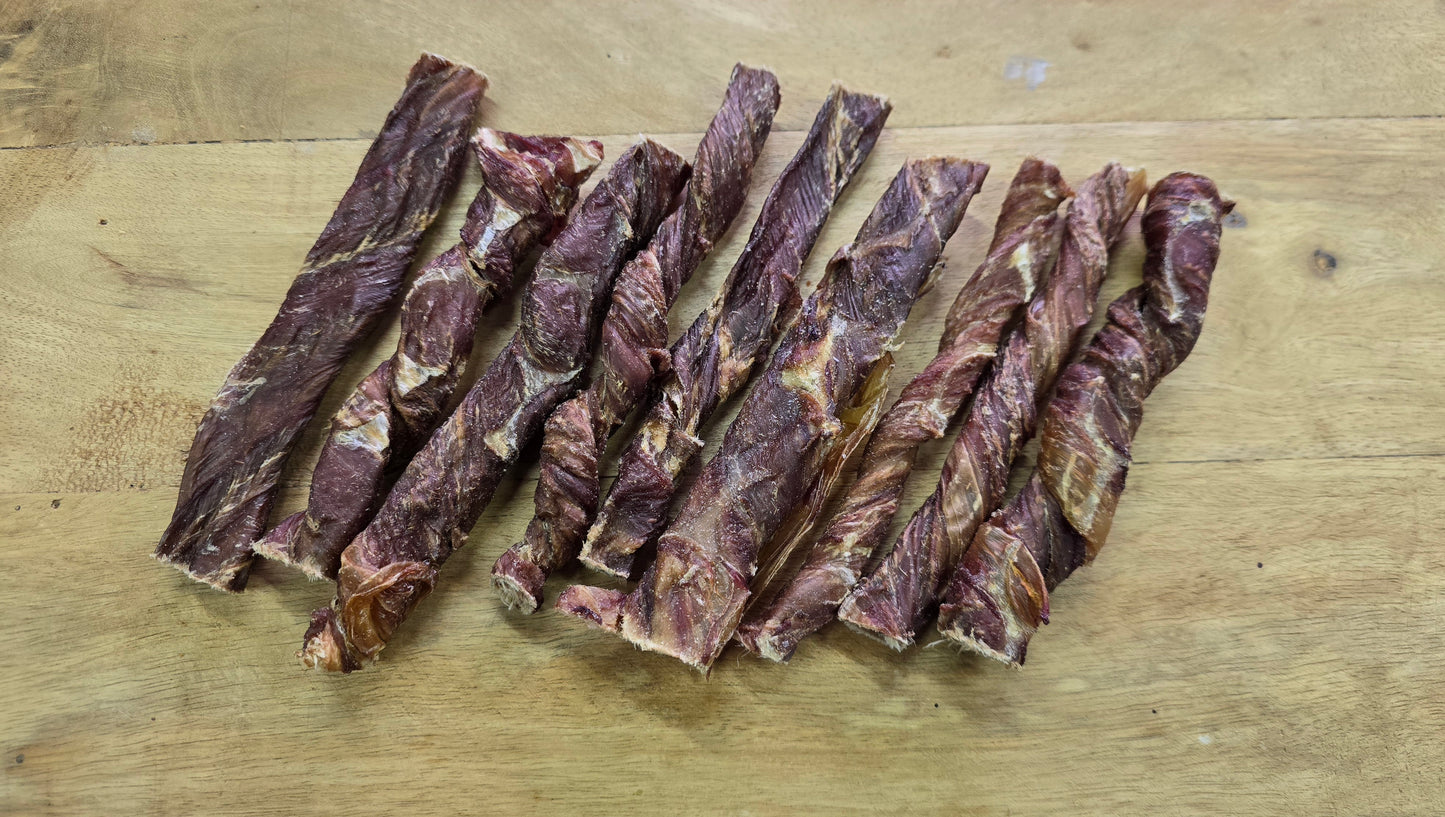 Beef Gullet Twists