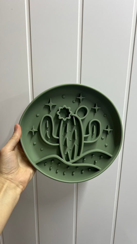 Cactus enrichment bowl