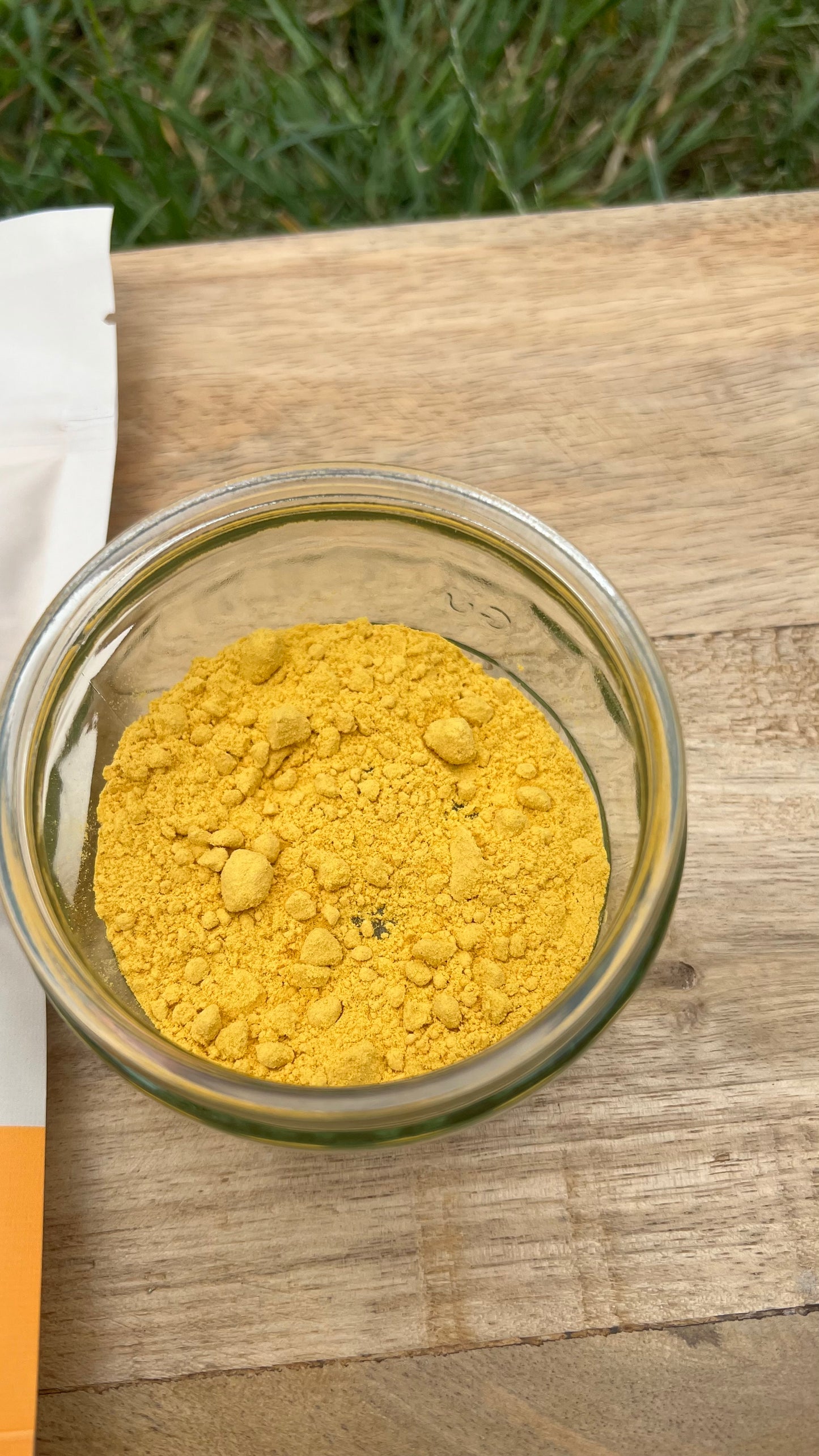 Pumpkin powder with prebiotic