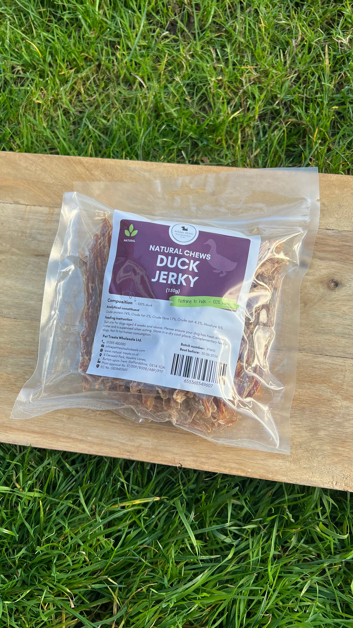 Duck jerky