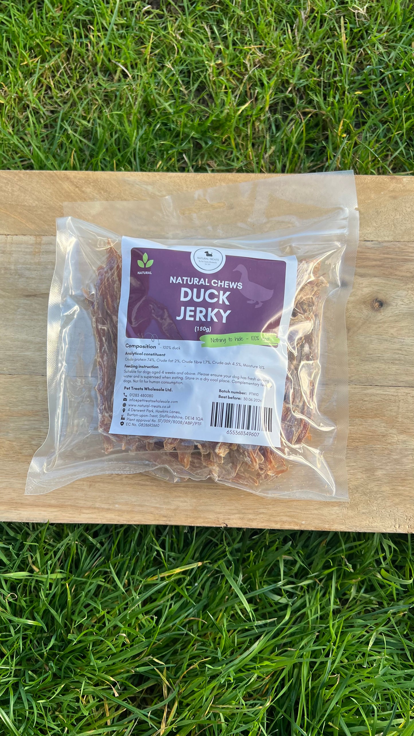 Duck jerky