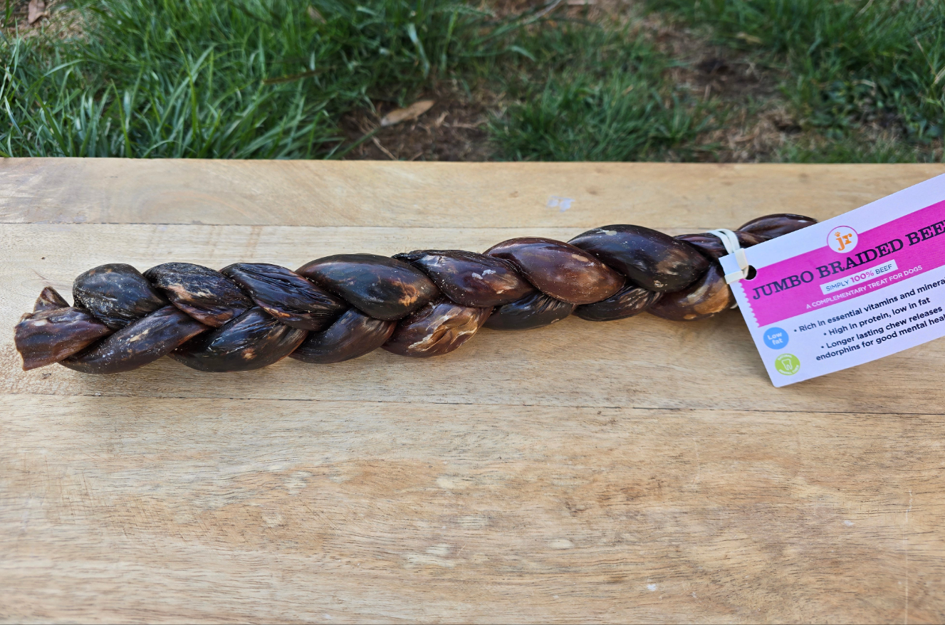Jr jumbo beef braid 30cm