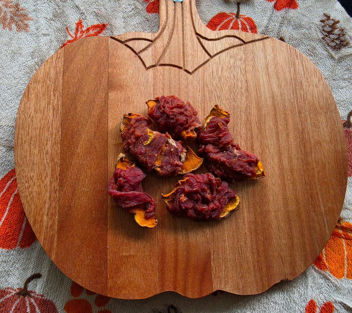 Duck Wrapped Pumpkin