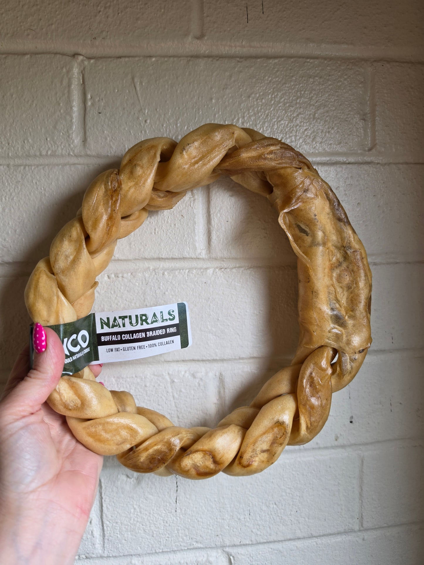 Giant Buffalo Collagen Braided Ring