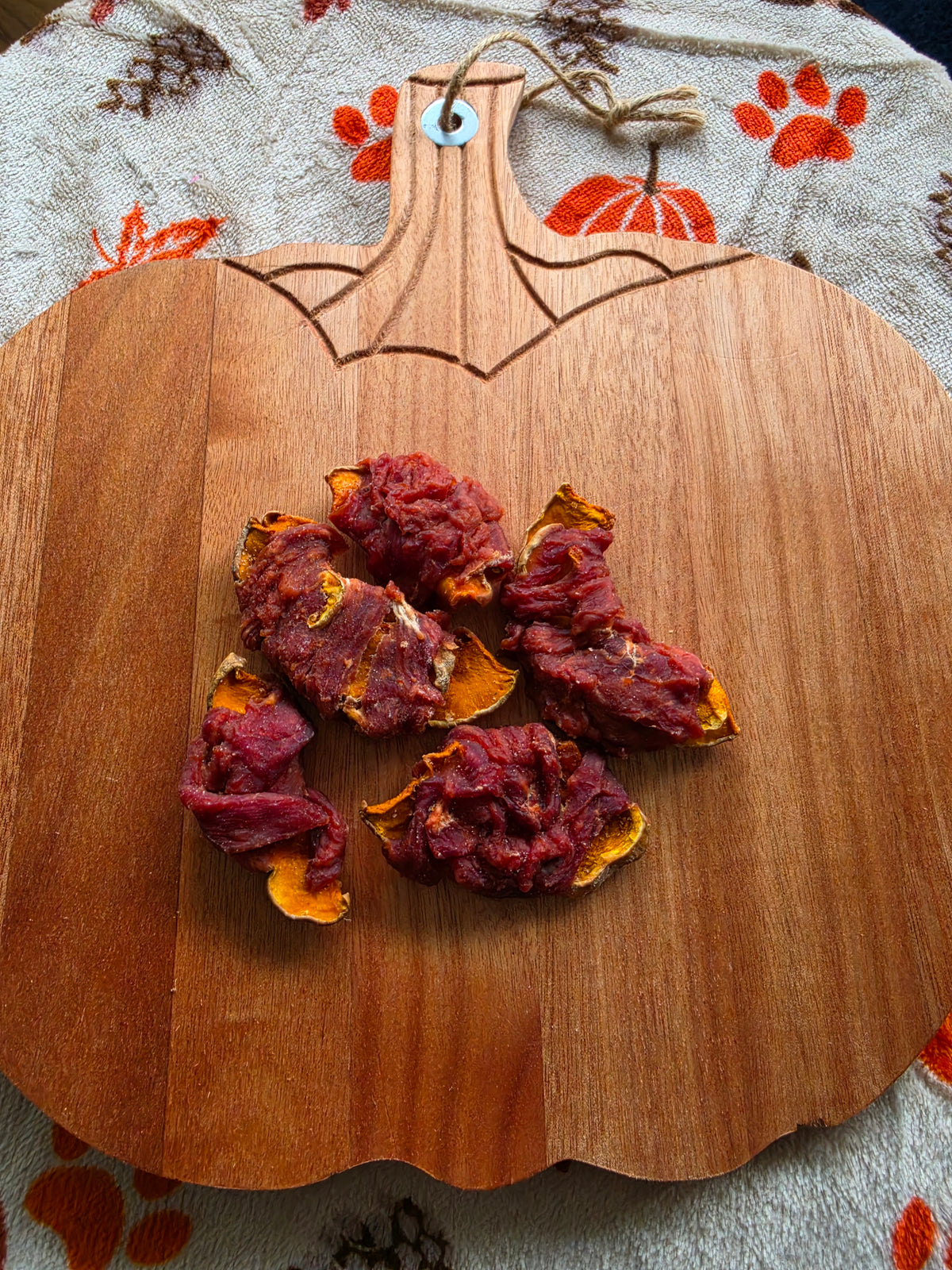 Duck Wrapped Pumpkin
