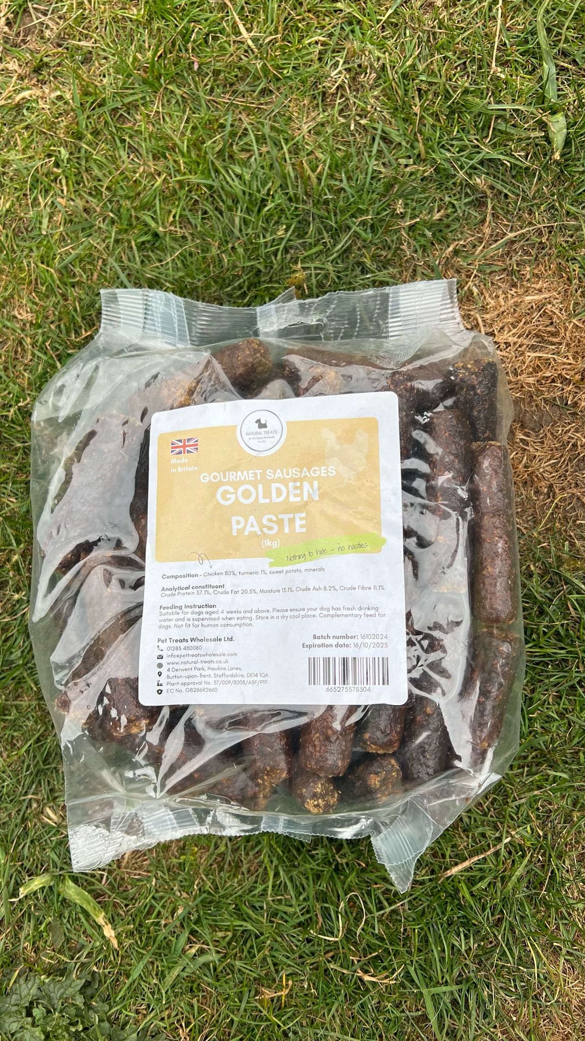 Golden Paste Sausages