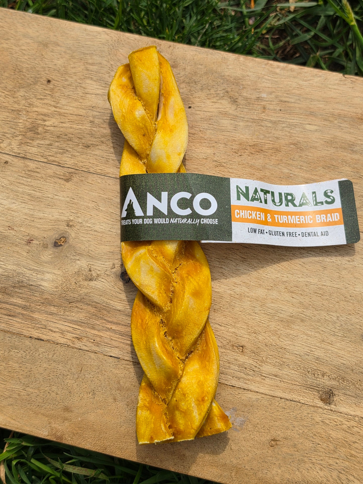 Chicken and Turmeric Braid