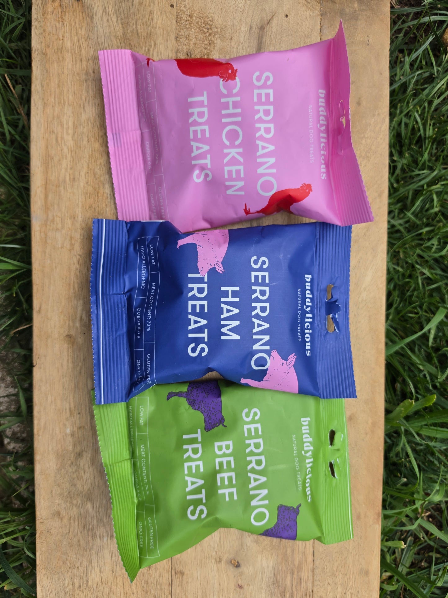 Buddylicious treats 73% meat