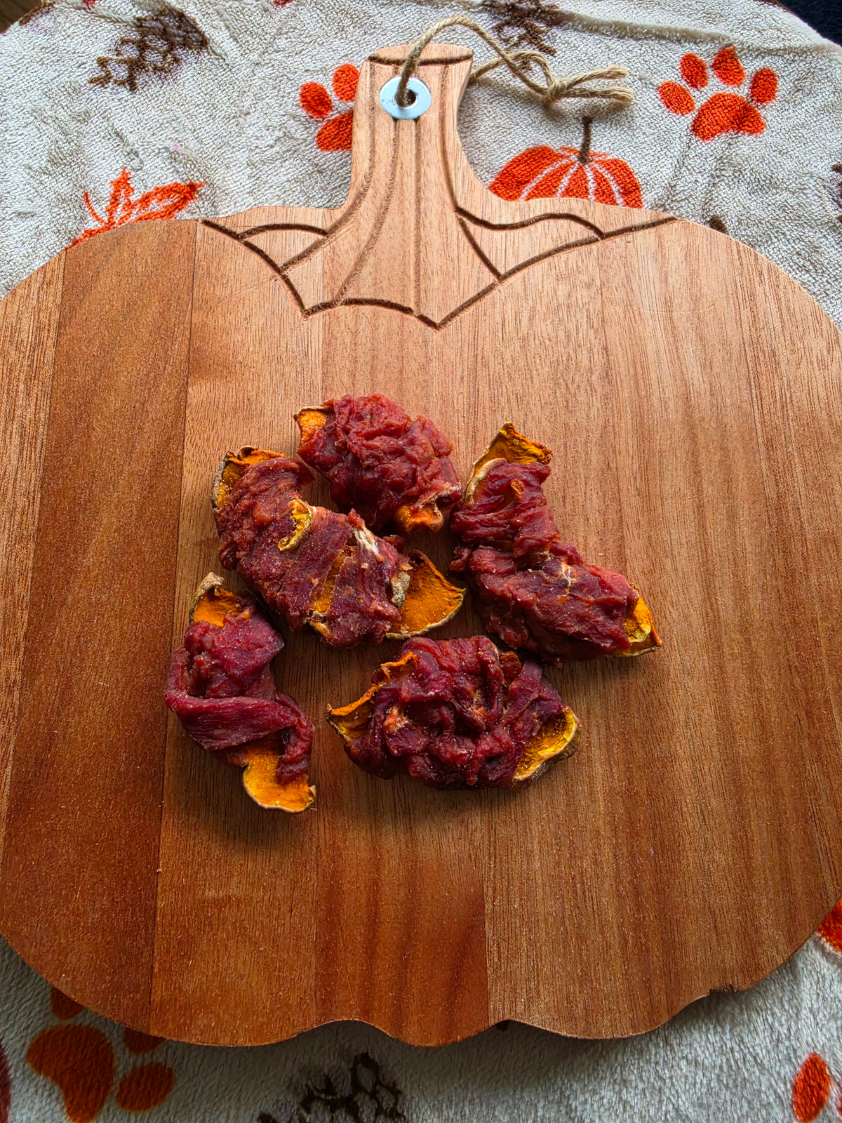 Duck Wrapped Pumpkin