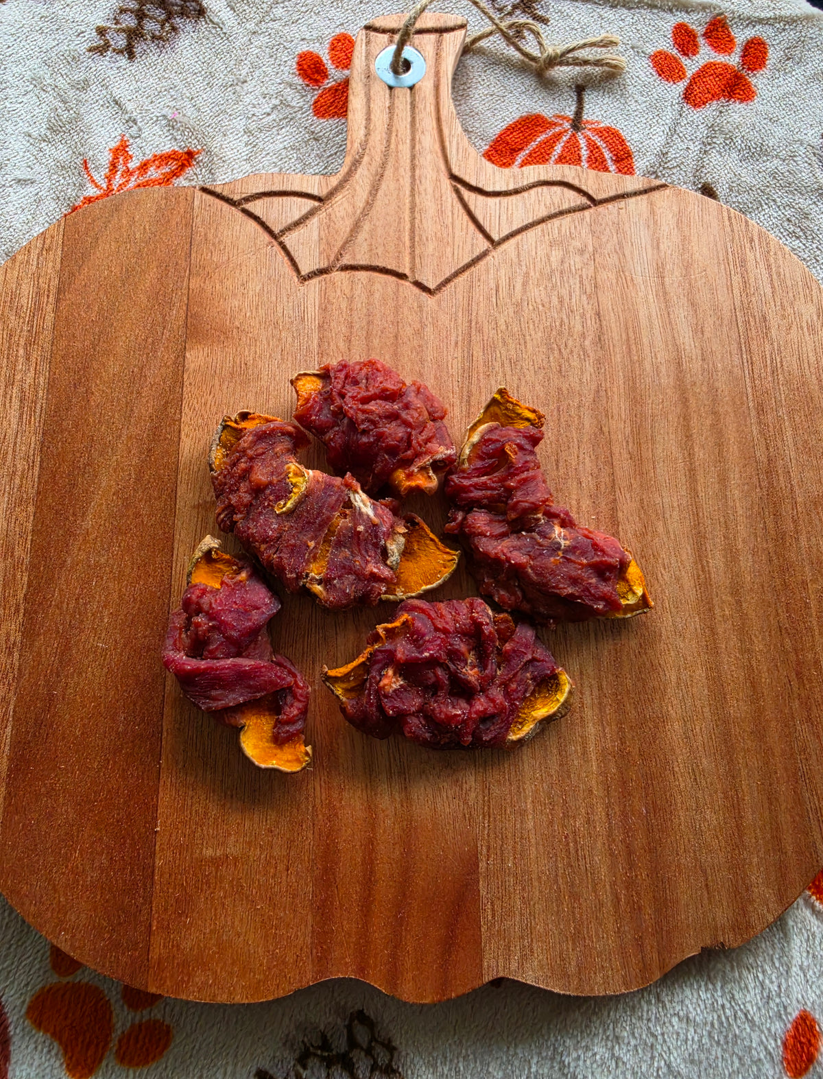 Duck Wrapped Pumpkin